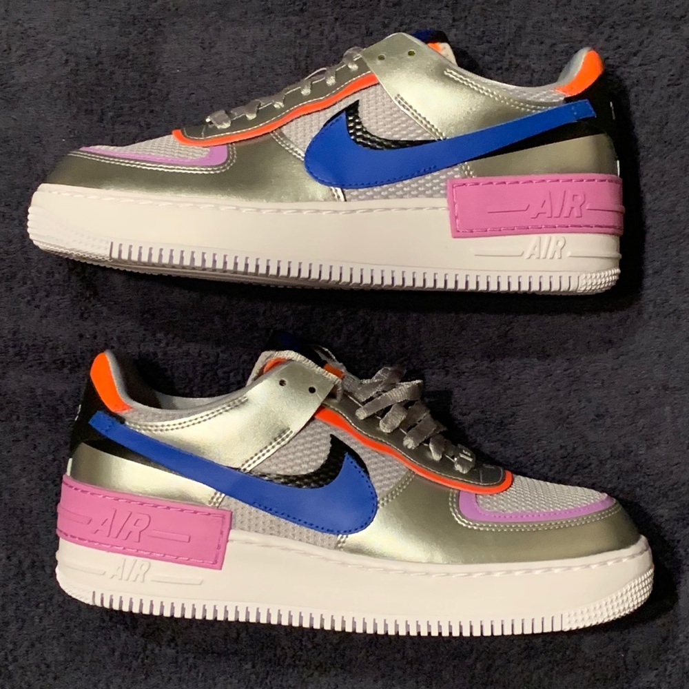 Air Force 1 Shadow “Silver Metallic” - Picture 1 of 5